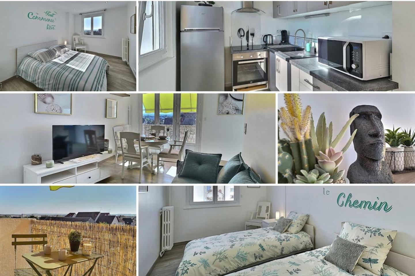 Le Voltaire - Balcon - 2 Chb - 3 Lits - 2 Min Gare Et Cente-ville - Mon Groom * Troyes