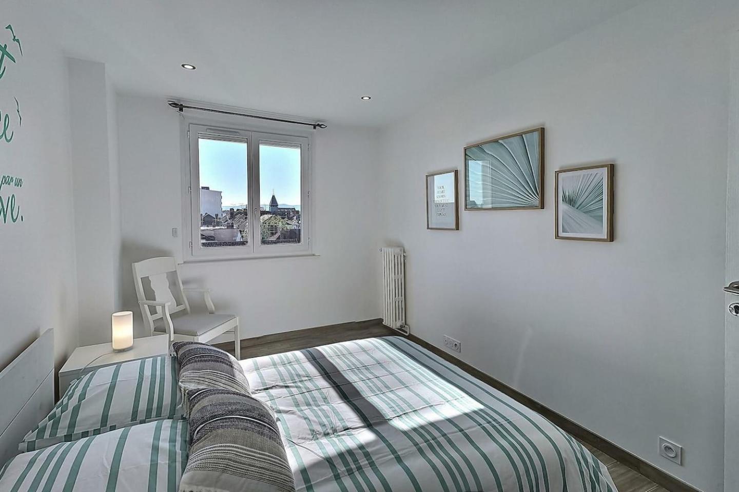 Le Voltaire - Balcon - 2 Chb - 3 Lits - 2 Min Gare Et Cente-ville - Mon Groom Apartamento Troyes